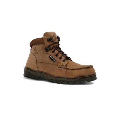 Rocky Men's Outback Gore-tex Waterproof Steel Toe Work Boot - Wide Width In Brown