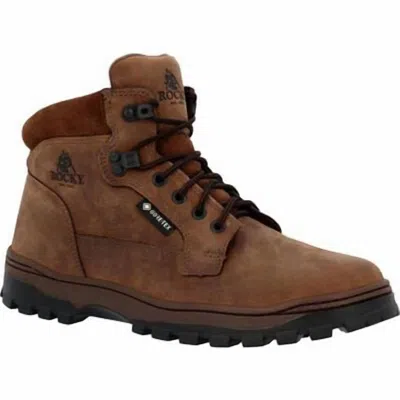 Rocky Men's Outback Waterproof Hiker Boot In Brown