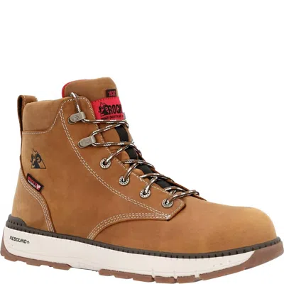 Rocky Men's Rebound Wedge Boot In Brown