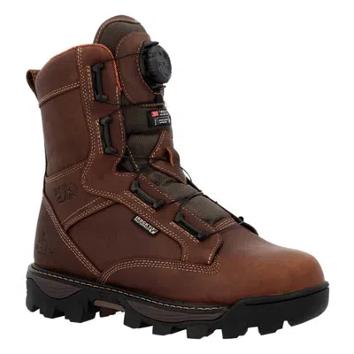 Rocky Men's  Bearclaw Boa 9" Boots In Brown