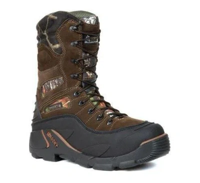Rocky Waterproof Padded  Waterproof 1200g Insulated Boot In Brown