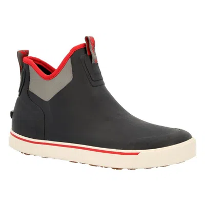 Rocky Men's  Dry-strike Waterproof Deck Boot In Black