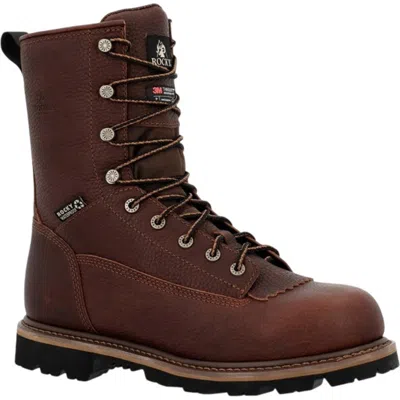 Rocky Men's  Ranger 9" Insulated Boots In Brown
