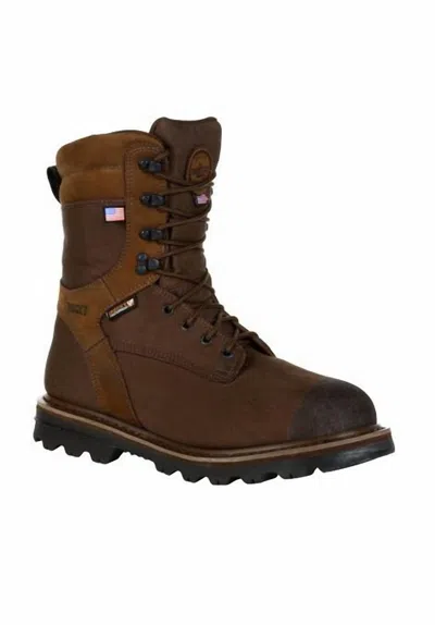 Rocky Men's Stalker Waterproof 1000g Insulated Outdoor Boot - Medium Width In Brown