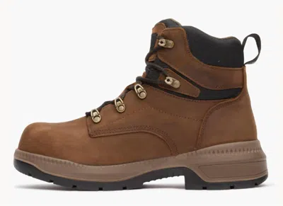 Rocky Men's Worksmart Waterproof Composite Toe Work Boot In Brown