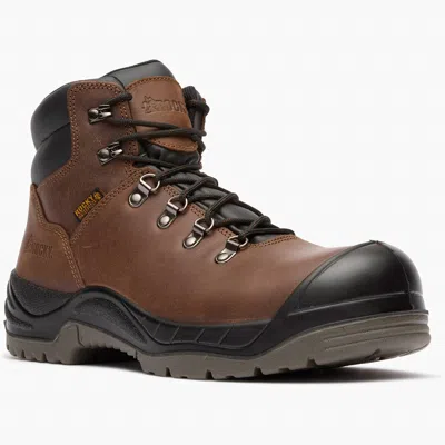 Rocky Men's Worksmart Waterproof Work Boot In Brown