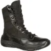 Rocky Military Inspired Public Service Boot In Black
