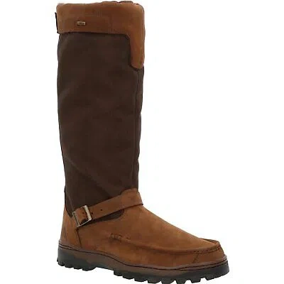 Pre-owned Rocky Outback Gore-tex® Waterproof Snake Boot In Brown