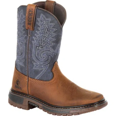 ROCKY ROCKY PADDED BIG KIDS' RIDE FLX WESTERN BOOT
