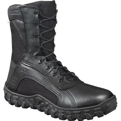 Pre-owned Rocky S2v Black Military Tactical Boot 102