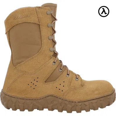 Pre-owned Rocky S2v Predator Composite Toe Side-zip Military Boots Rkc144 - All Sizes In Brown
