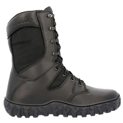 Pre-owned Rocky S2v Predator Military 10 Inch Waterproof Soft Toe Work Mens Black Work Sa