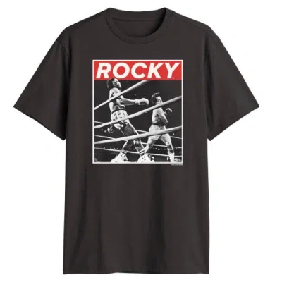 Rocky Savage Punch Poster Graphic T-shirt In Brown