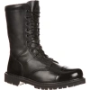 Rocky Side Zipper Jump Boot In Black