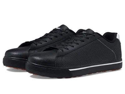Rocky Skate Low Men's 10.5 Black Leather Composite Safety Toe Work Shoes Zpo2853