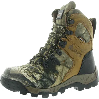 Rocky Sport Pro 800g Rwp Womens Insulated Leather Ankle Boots In Multi
