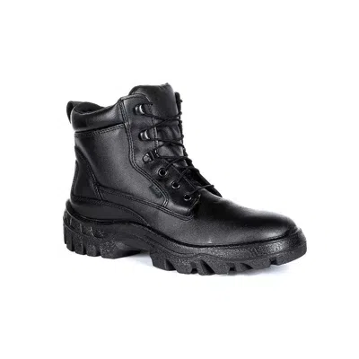 Rocky Tmc Fq0005019 Men's 9 Black Leather Safety Toe Public Service Boots Rock61