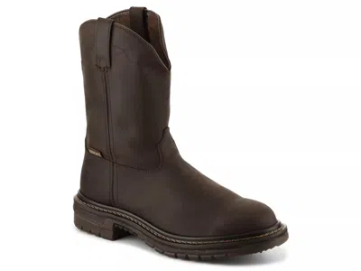 Rocky Wide Width Original Ride Roper Western Boot In Brown