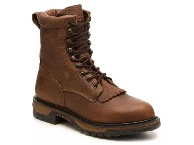 Rocky Wide Width Original Ride Western Boot In Brown