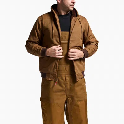 Rocky Worksmart Chore Coat In Tan In Brown