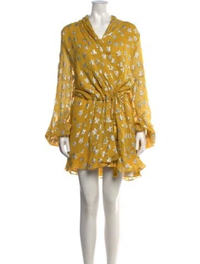 Pre-owned Rococco Sands Graphic Print Mini Dress
