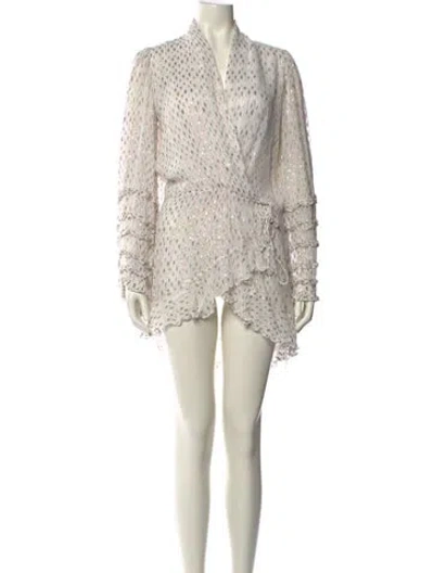 Pre-owned Rococco Sands Printed Mini Dress In Multi