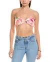 Rococo Sand Bandeau Top In Multi