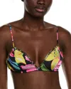 Rococo Sand Bikini Top In Multi