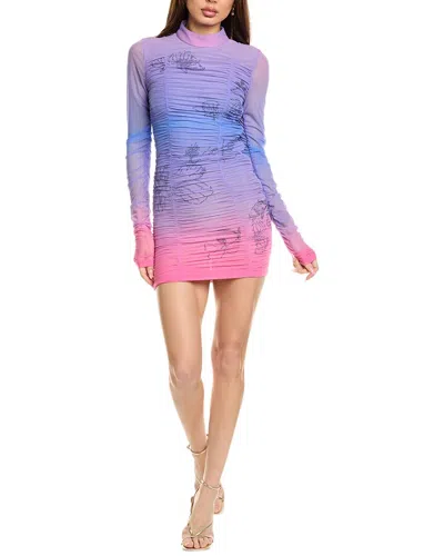 Rococo Sand Blake Mini Dress In Purple