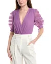 Rococo Sand Bodysuit In Purple