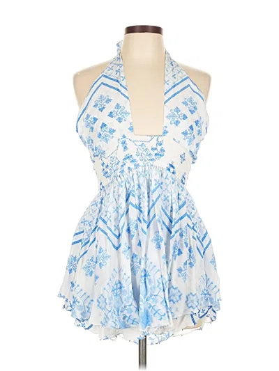 Pre-owned Rococo Sand Casual Dress In Blue