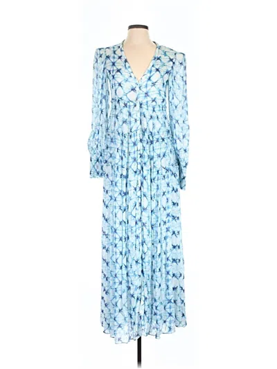 Pre-owned Rococo Sand Casual Dress In Blue
