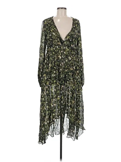 Pre-owned Rococo Sand Casual Dress In Green