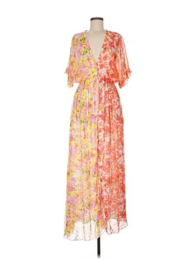 Pre-owned Rococo Sand Casual Dress In Orange