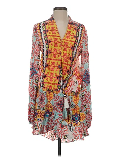 Pre-owned Rococo Sand Casual Dress In Orange