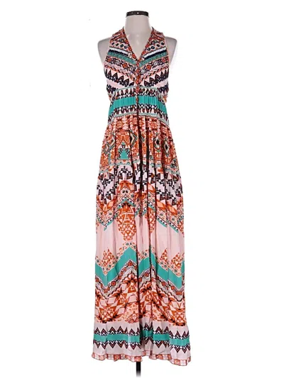 Pre-owned Rococo Sand Casual Dress In Orange
