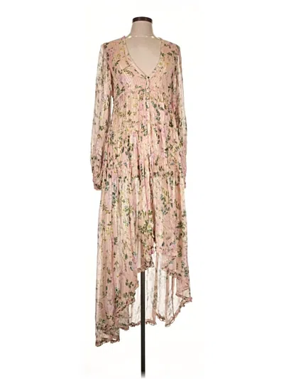 Pre-owned Rococo Sand Casual Dress In Tan