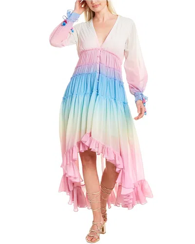 Rococo Sand Ciel Maxi Dress In White