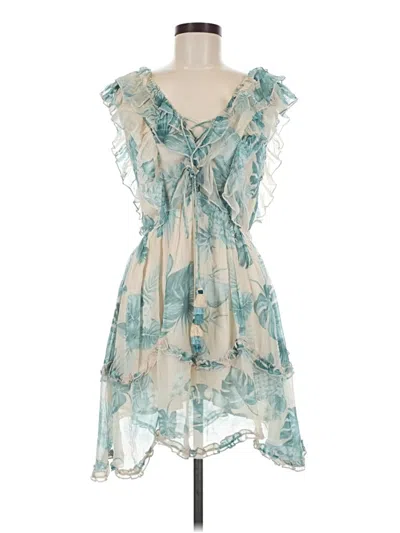 Rococo Sand Cocktail Dress In Blue