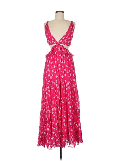 Pre-owned Rococo Sand Cocktail Dress In Pink