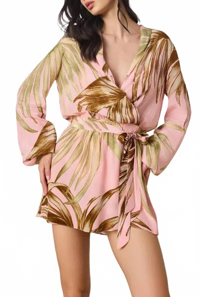 Rococo Sand Fawn Mini Dress In Pink In Multi