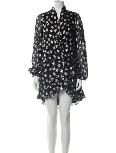 Pre-owned Rococo Sand Floral Print Mini Dress W/ Tags In Multi