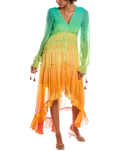 Rococo Sand High-low Maxi Dress In Purple