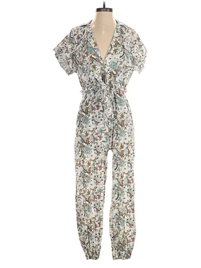 Pre-owned Rococo Sand Jumpsuit In White