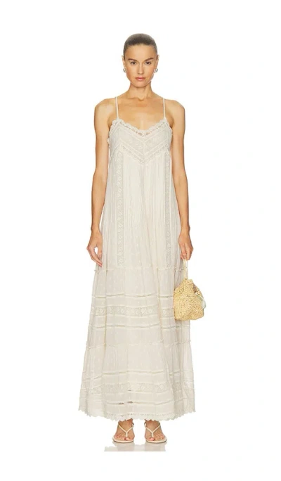 Rococo Sand Lace Maxi Dress 레이스 맥시 원피스 In Neutral