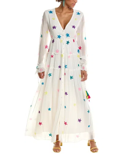 Rococo Sand Maxi Dress In White