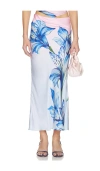 Rococo Sand Midi Skirt In Multi