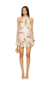 Rococo Sand Mini Dress In Cream