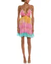 Rococo Sand Mini Dress In Pink