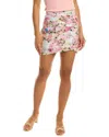 Rococo Sand Mist Mini Skirt In Blue